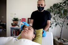 tratamento facial, caracoletas, Amã, Jordânia