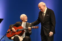 Joel Pina celebrou o 100º aniversário em festa que contou com o primeiro-ministro e várias figuras do Fado