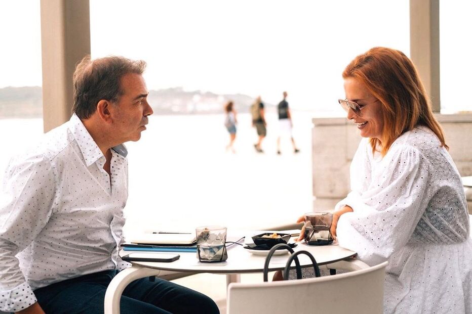 Cristina Ferreira e Nuno Santos