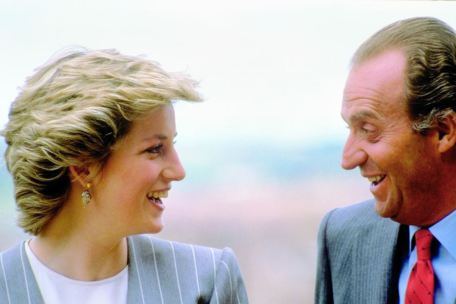 Juan Carlos mostrava enorme empatia com Lady Di durante eventos públicos