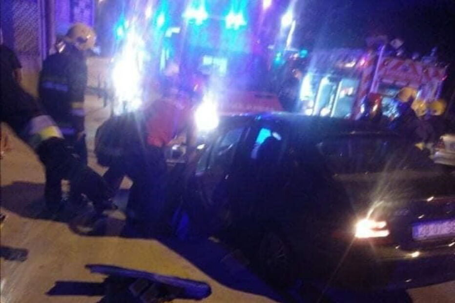 Um ferido grave em colisão com dois carros em Penafiel