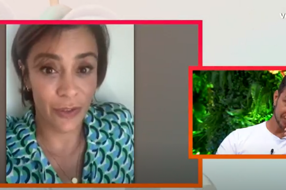 Rita Ferro Rodrigues surpreende o marido 'Ben' no 'Você na TV'