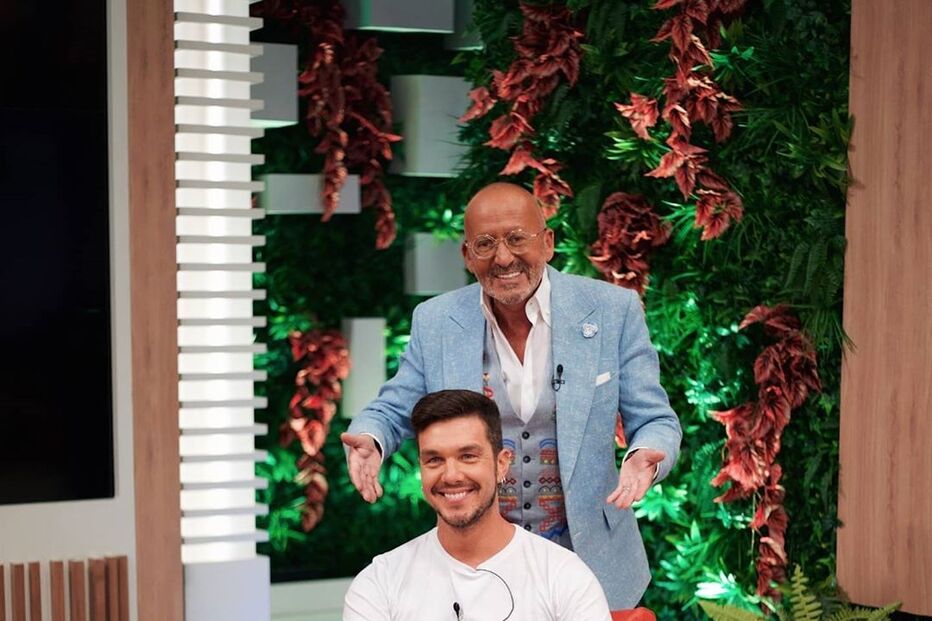 Ben esteve com Manuel Luís Goucha no programa 'Você na TV'