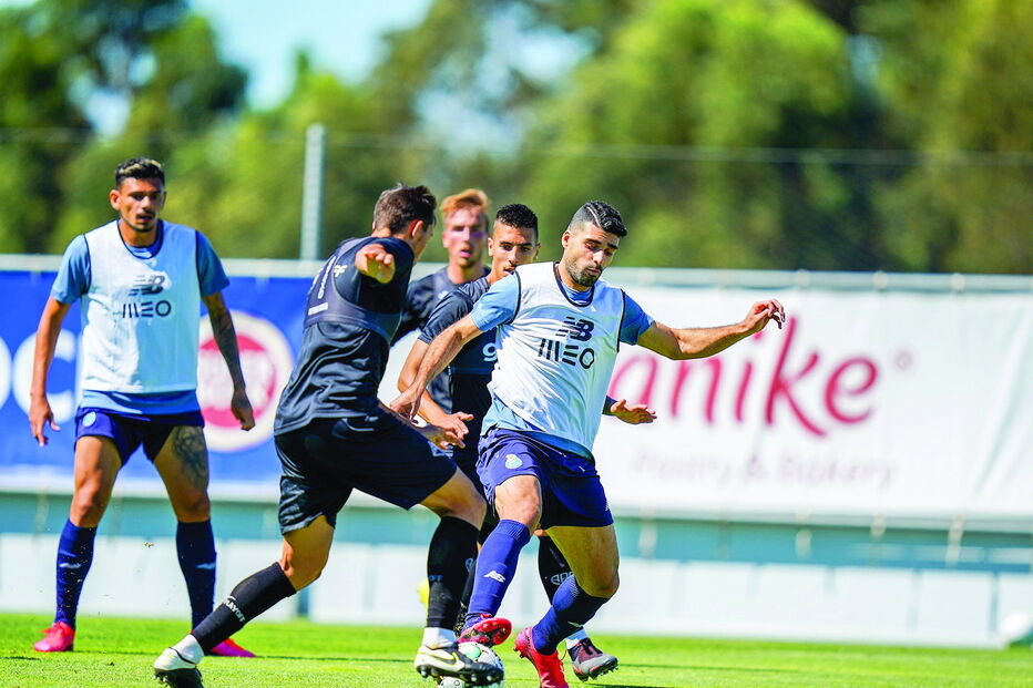 Taremi já participou ontem no jogo-treino com a Académica