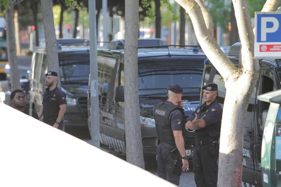 Operação policial em julgamento de Rui Pinto