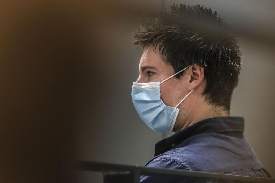 Rui Pinto em tribunal	