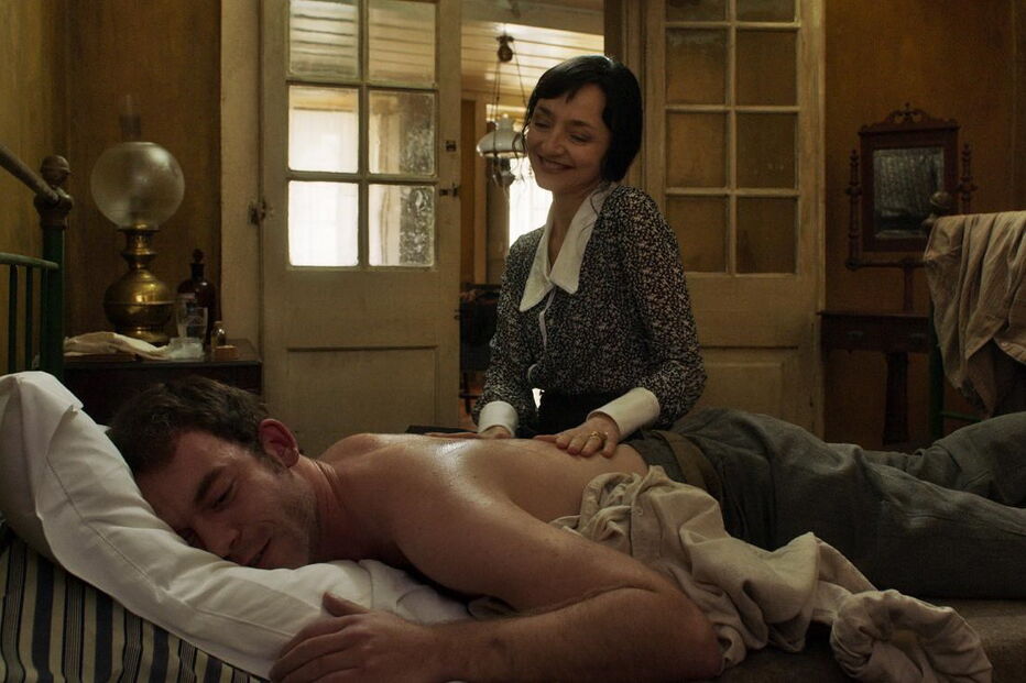 João Pedro Mamede e Maria de Medeiros em cena