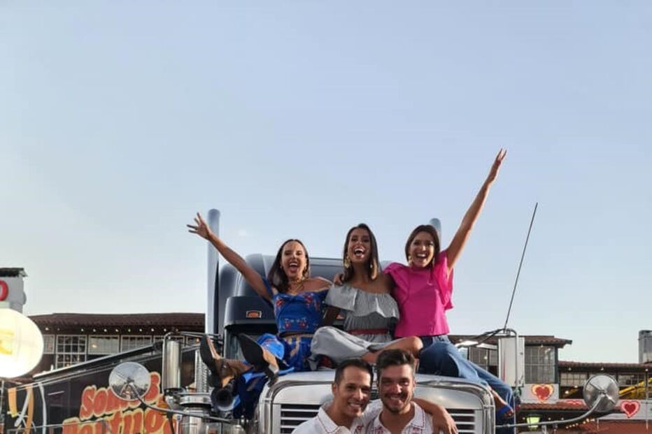 Ben abraça a rubrica 'Camião do Ben' no programa 'Somos Portugal'