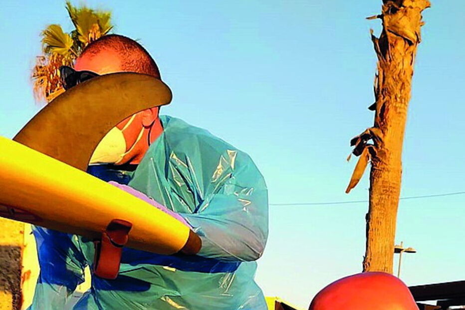 Vítima  foi assistida e levada ao hospital