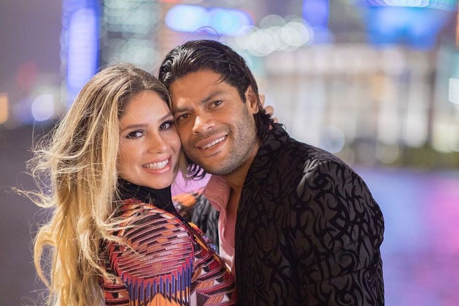 Hulk e a sobrinha da ex-mulher, Camila