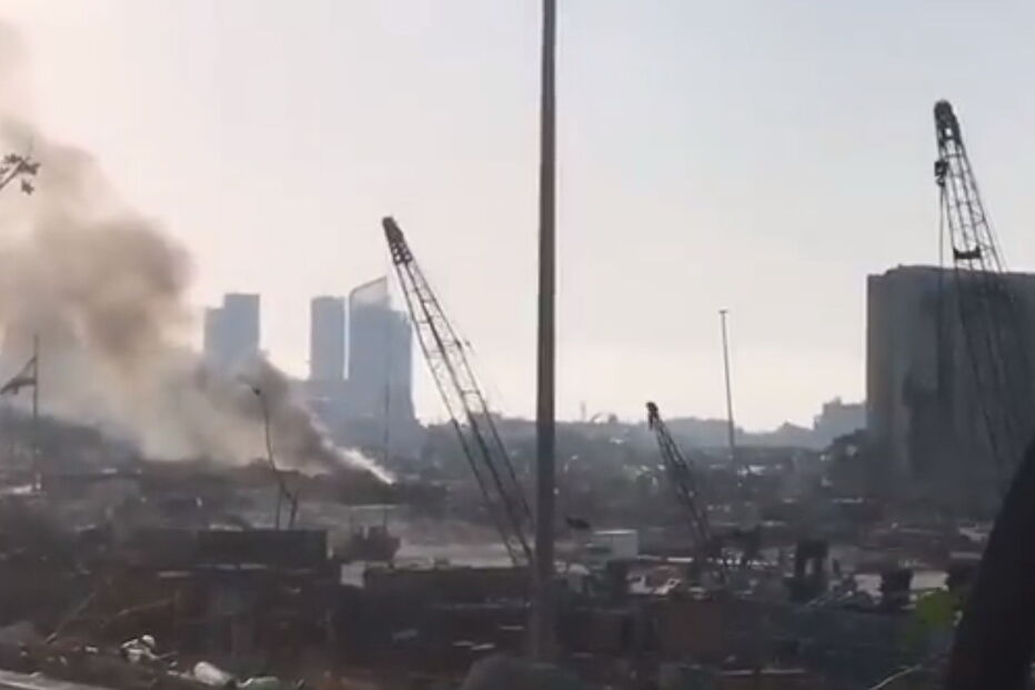 Incêndio em Beirute