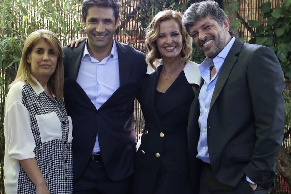 Cristina Ferreira com colegas