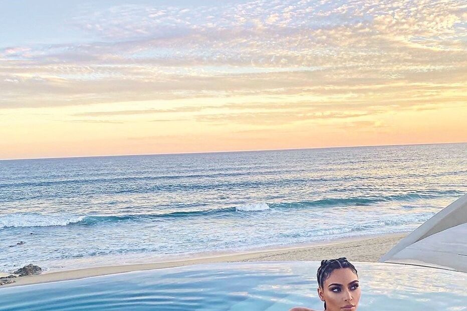 Kim Kardashian, 39 anos, é a irmã mais mediática da família de socialites   