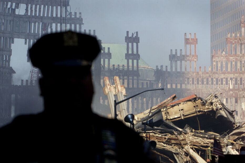Polícia em Nova Iorque no 11 de setembro de 2001