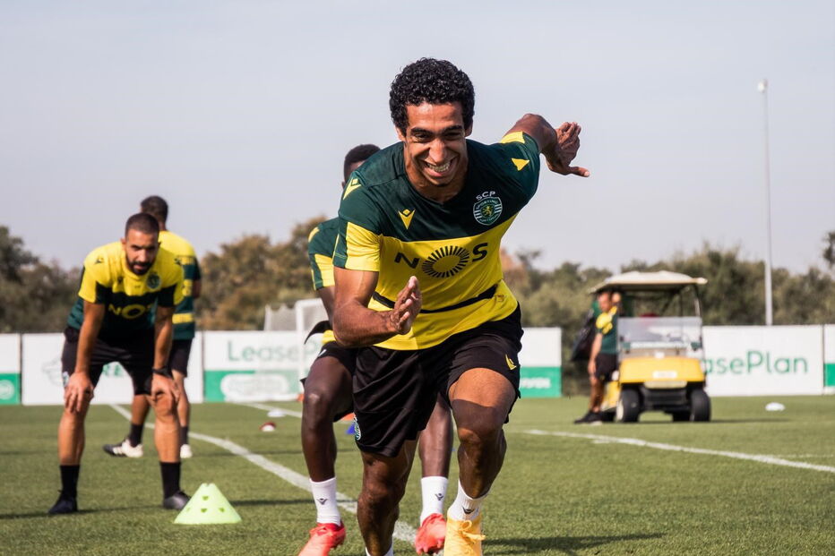 Tiago Tomás tem revelado grande empenho e talento nos treinos