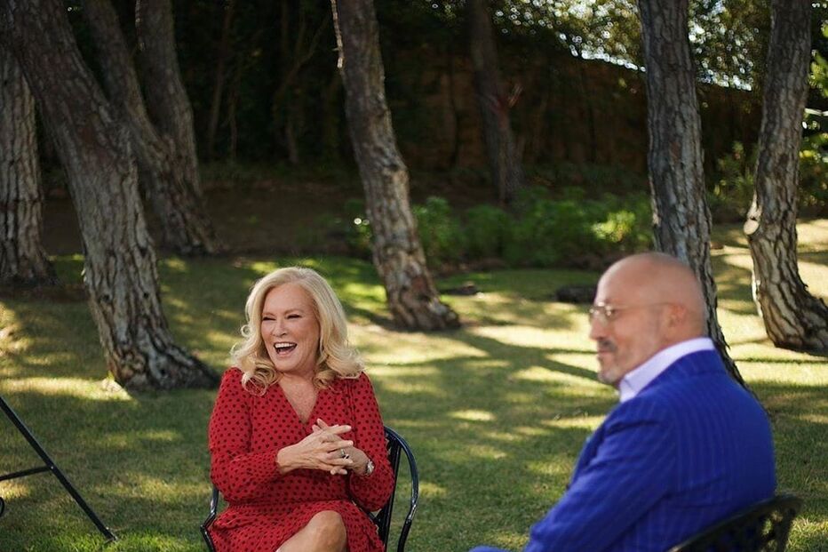 Teresa Guilherme com Manuel Luís Goucha