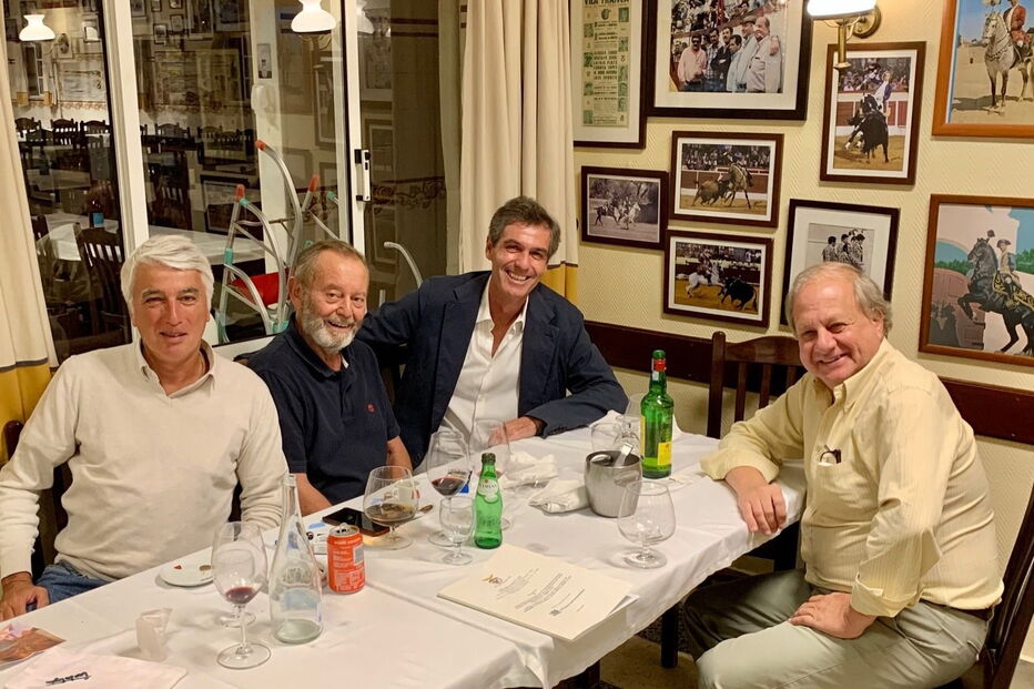 Candidato Noronha Lopes janta com antigo presidente, Manuel Vilarinho