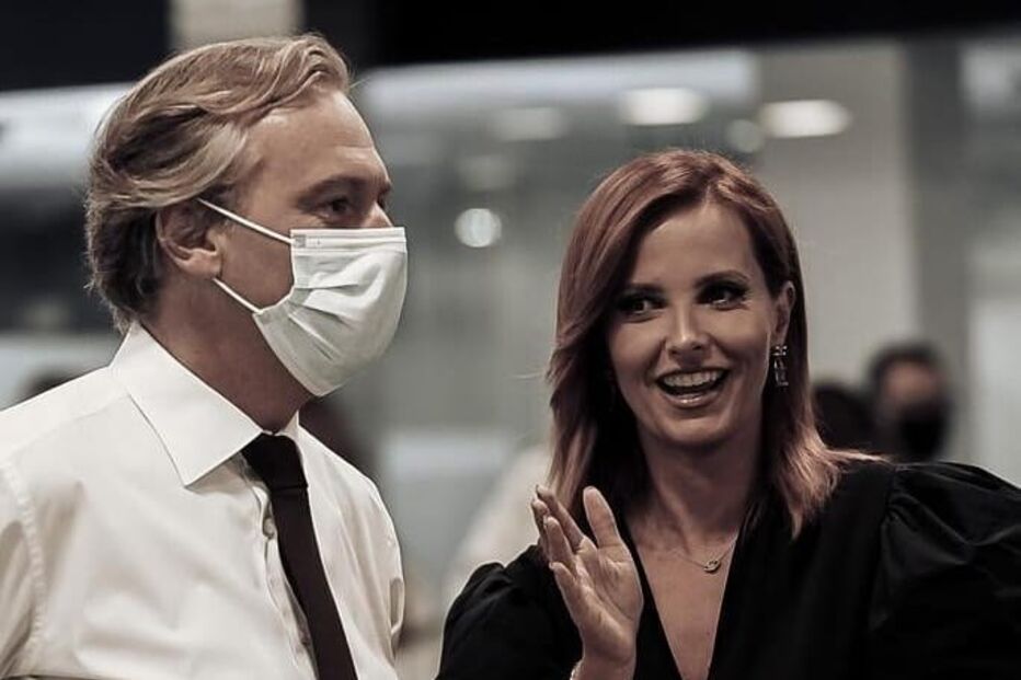 Cristina Ferreira e Pedro Pinto