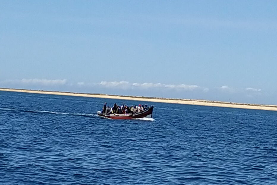 Três dezenas de ilegais desembarcam na ria Formosa no Algarve