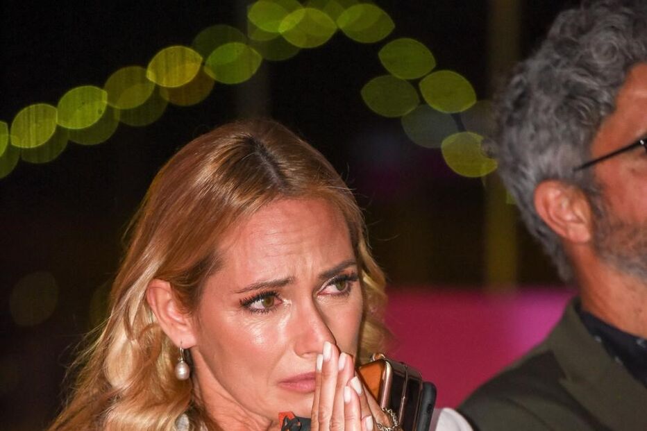 Fernanda Serrano chora com imagens de Pedro Lima