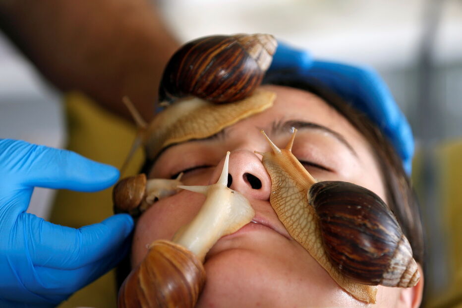 tratamento facial, caracoletas, Amã, Jordânia