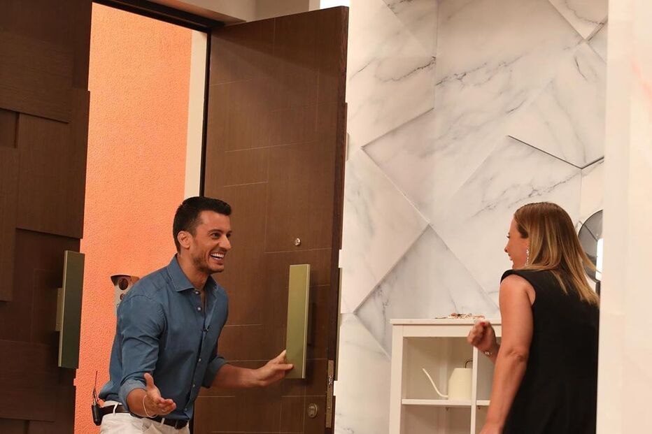 Cristina Ferreira e Rúben Rua