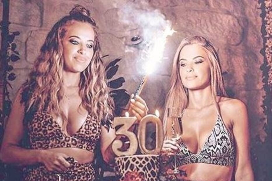 Gémeas Jacob em aniversário ousado