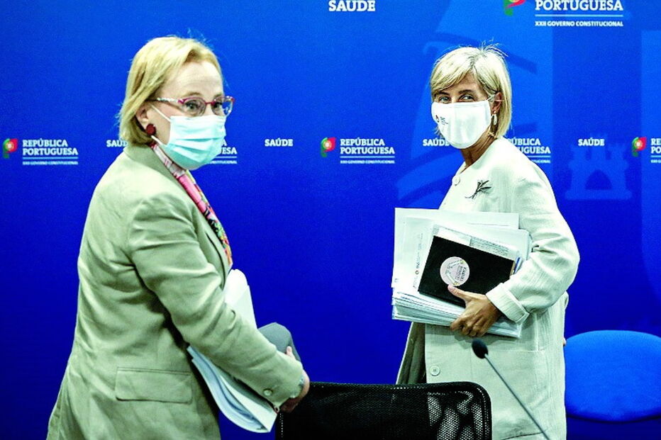 Graça Freitas e Marta Temido