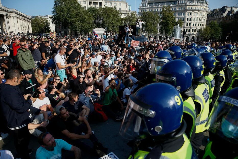 Protestos em Londres