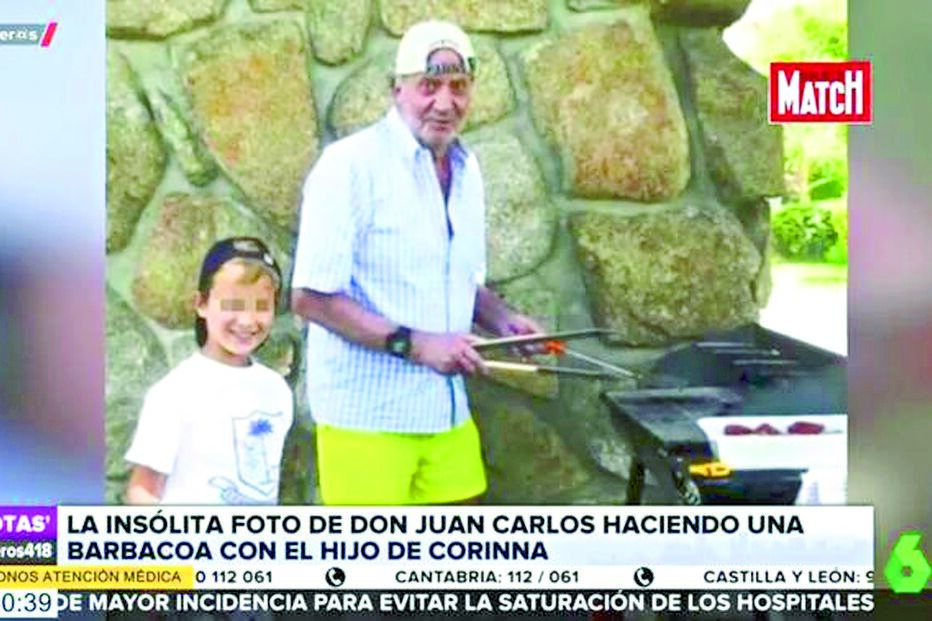 Amante de Juan Carlos divulga fotografia íntima do rei