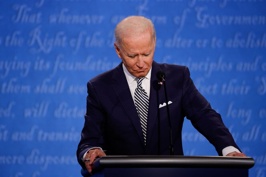 As imagens que marcaram o primeiro debate de Donald Trump e Joe Biden