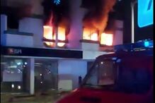 Incêndio num prédio no Estoril provoca dois feridos