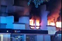Incêndio num prédio no Estoril provoca dois feridos