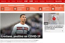 Cristiano Ronaldo em destaque na imprensa mundial	