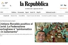 Cristiano Ronaldo em destaque na imprensa mundial	