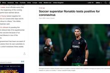 Cristiano Ronaldo em destaque na imprensa mundial	