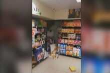 Supermercado nas Olaias ficou inundado