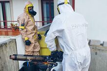 Exército Português inicia missão de descontaminação em Paços de Ferreira