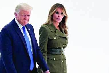 Donald e Melania Trump