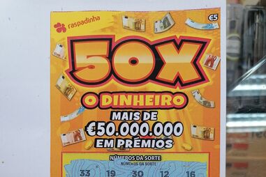 Raspadinha vencedora