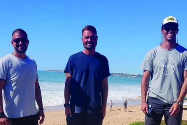 Surfistas resgataram vítimas 