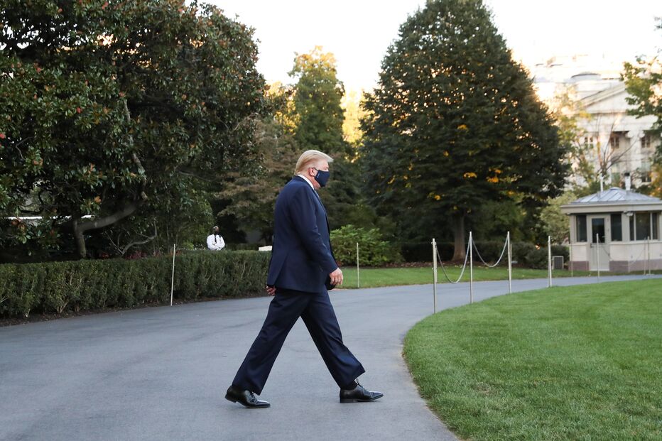 Donald Trump vai ser hospitalizado
