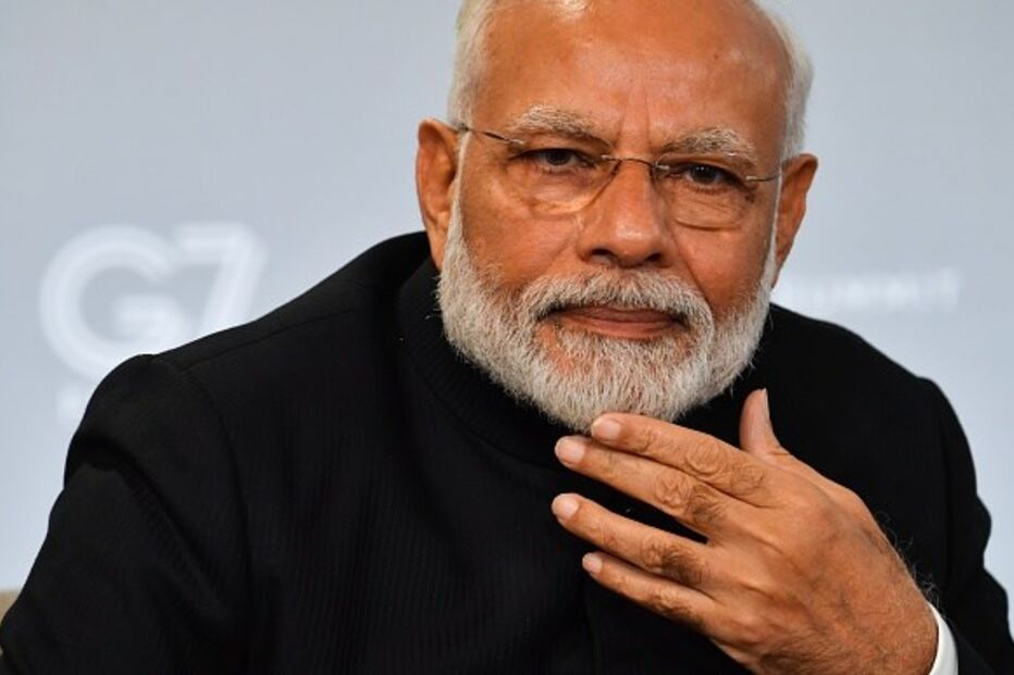 Narendra Modi, primeiro-ministro da Índia