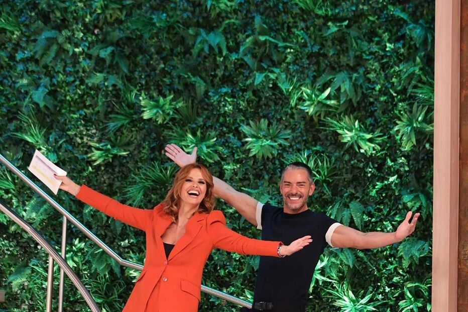 Cristina Ferreira e Cláudio Ramos