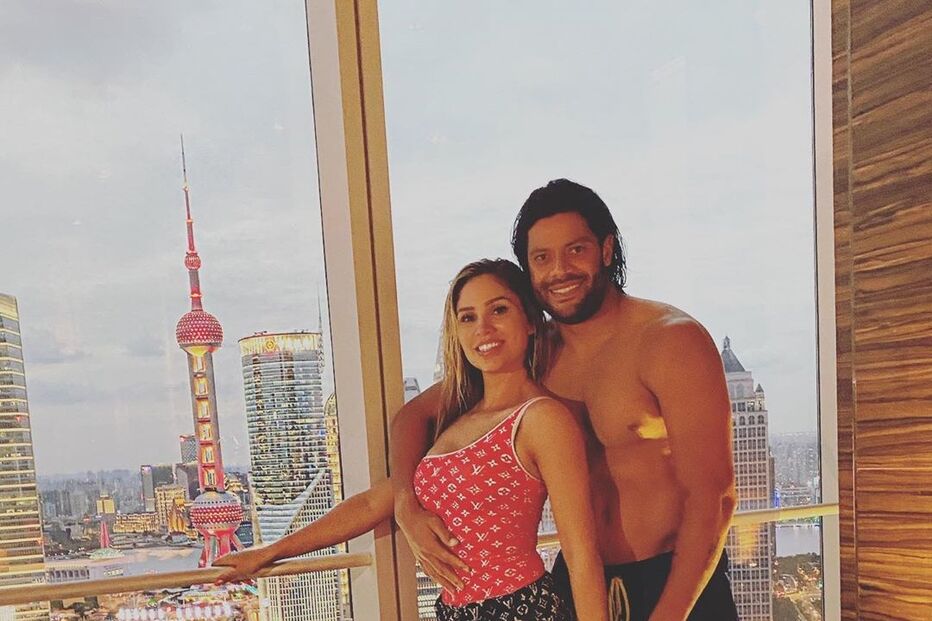 Hulk e a namorada Camila