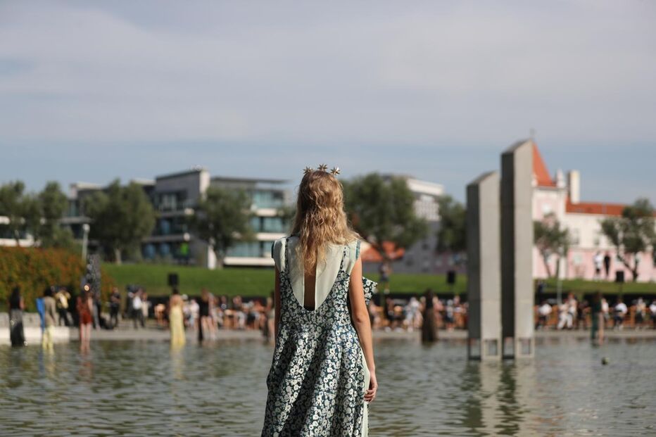 Nuno Baltazar levou bastidores para a 'passerelle' na Moda Lisboa