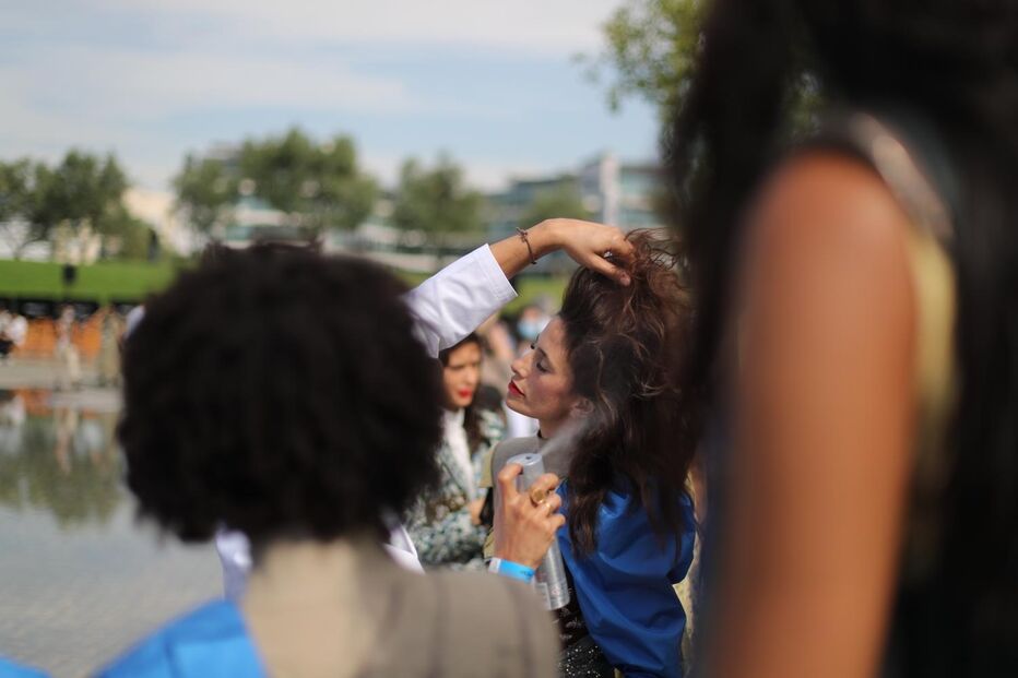 Nuno Baltazar levou bastidores para a 'passerelle' na Moda Lisboa