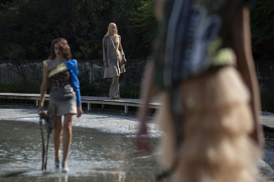 Desfile do designer Nuno Baltazar