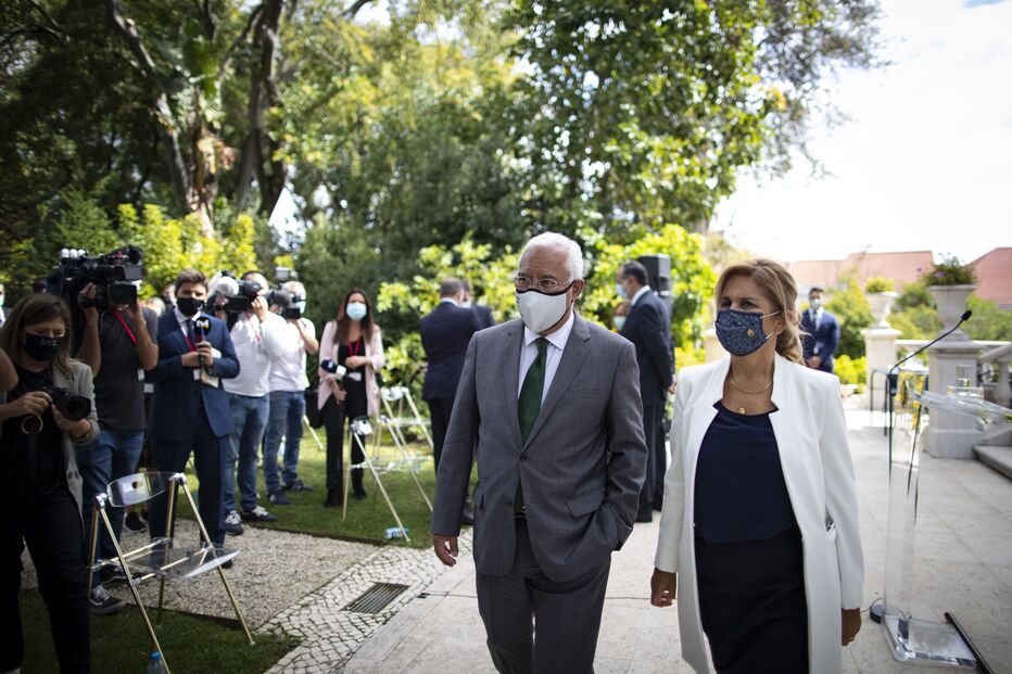 António Costa e Fernanda Tadeu