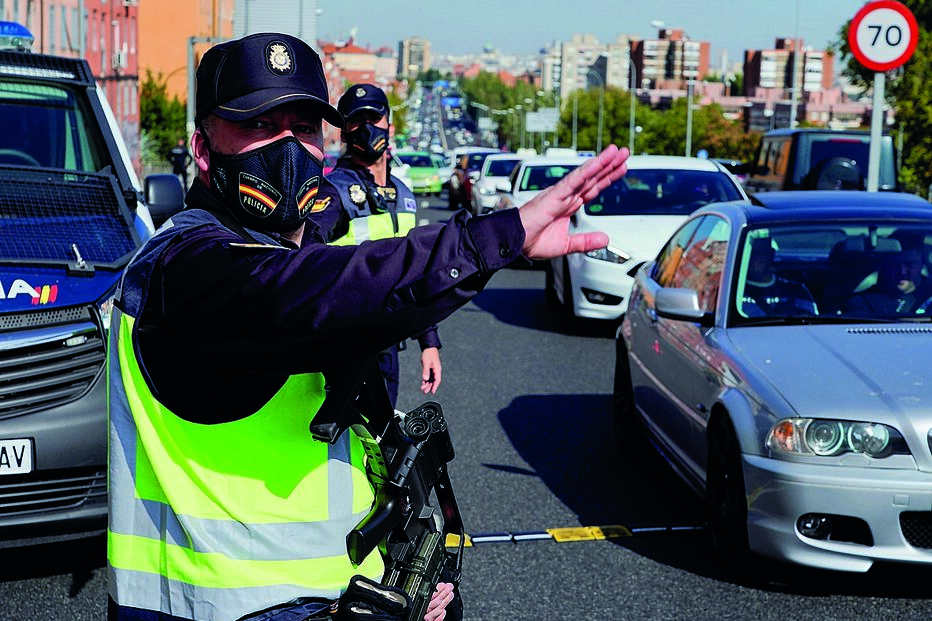 Autoridades restringem mais sete localidades na zona de Madrid 